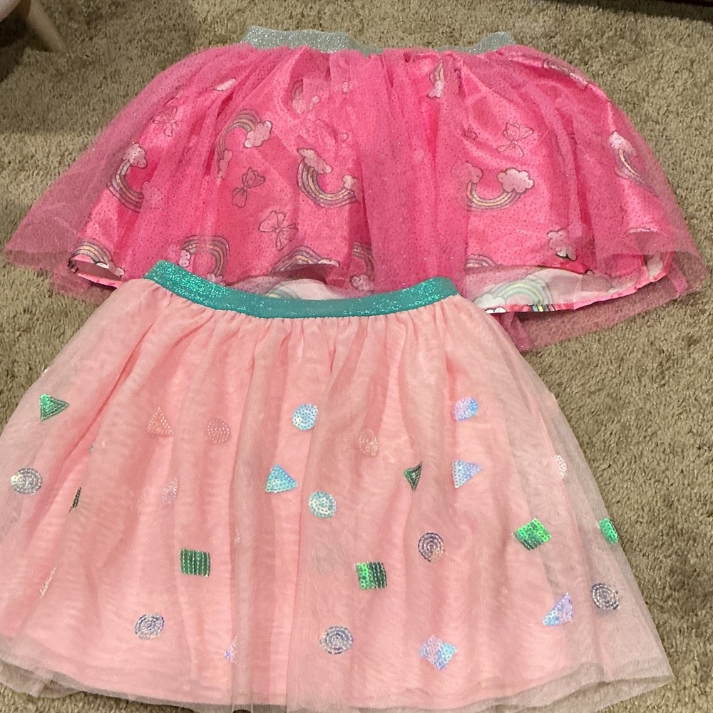 JoJo Siwa Pink and Glittery‎ Tulle Skirts